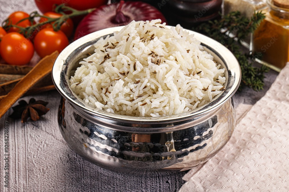 Indian cuisine jeera basmati rice Indian cuisine jeera basmati rice