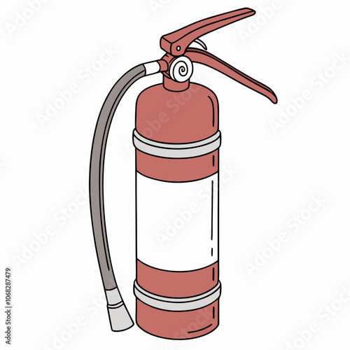 fire extinguisher vector