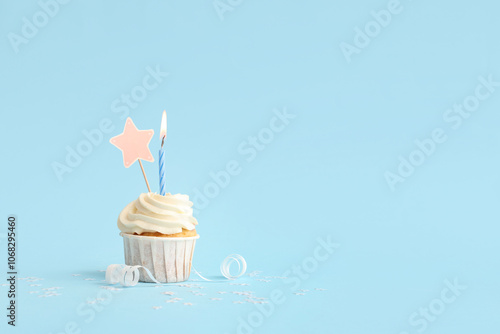 Sweet Birthday cupcake with...
