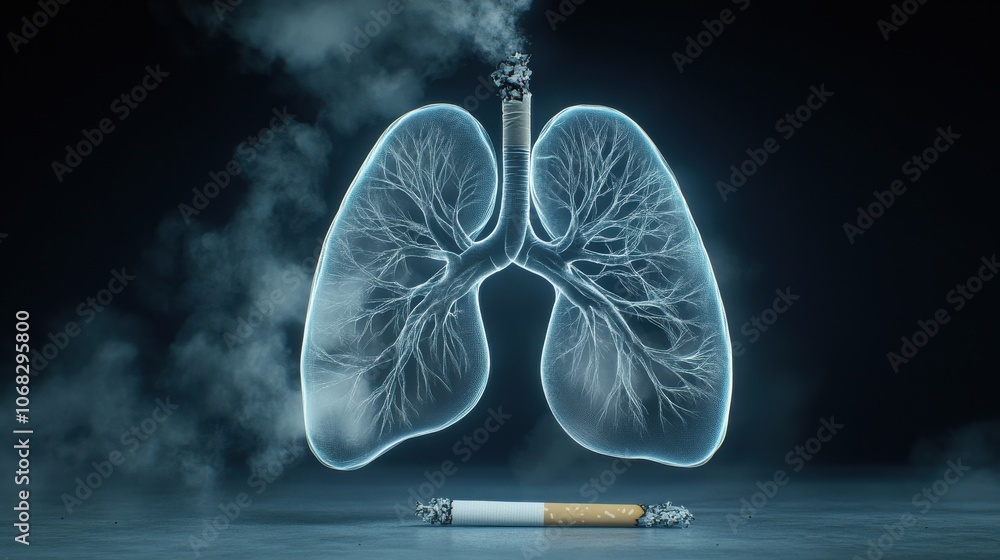 Understanding the impact of smoking on lung health a visual representation of consequences and awareness Understanding the impact of smoking on lung health a visual representation of consequences and awareness