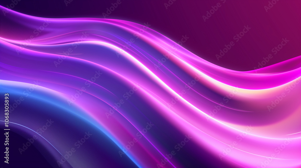Abstract Background with Purple Wave Abstract Background with Purple Wave