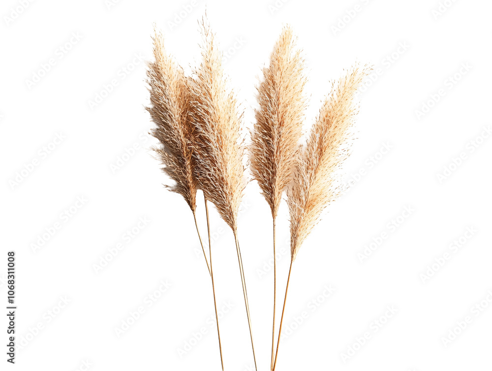 a group of brown and white plants a group of brown and white plants