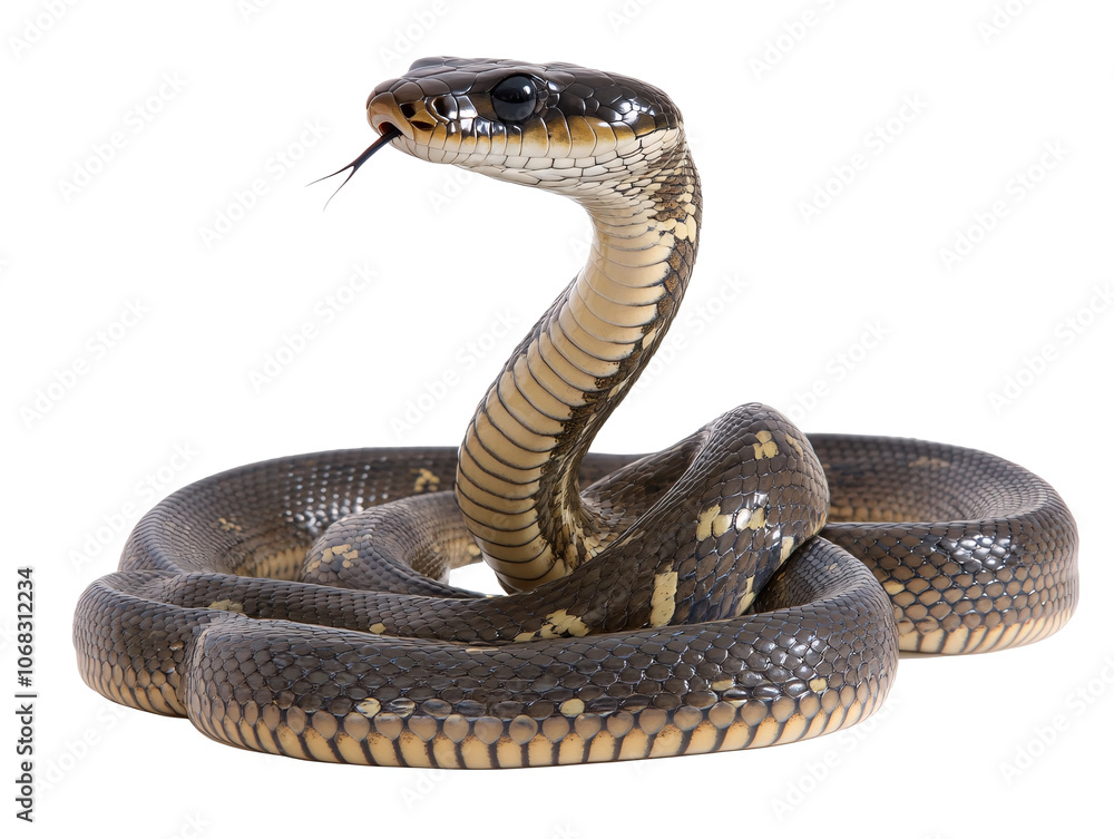 a snake with its mouth open a snake with its mouth open
