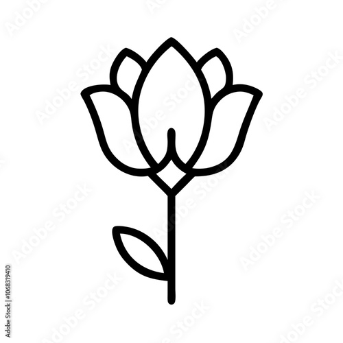 allium flower vector icon, vector flower illustration, flower icon - simple vector illustration of a allium flower, ideal for floral designs, botanical art, and nature-themed projects..