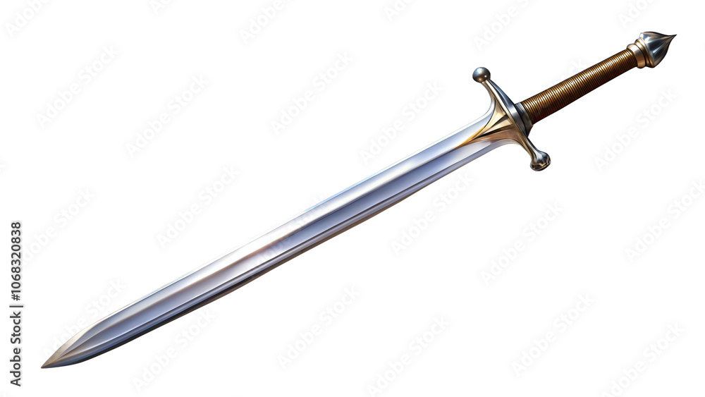 Sword on a transparent background. Sword on a transparent background.