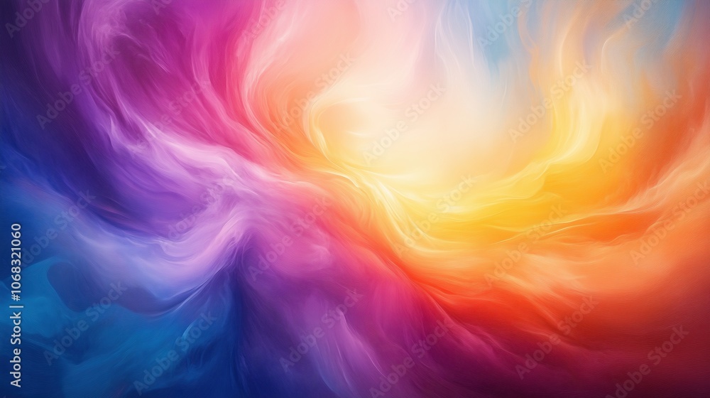 Vibrant Abstract Harmony in Color Vibrant Abstract Harmony in Color