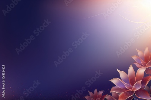 Abstract purple red background with subtle flowers rangoli pattern