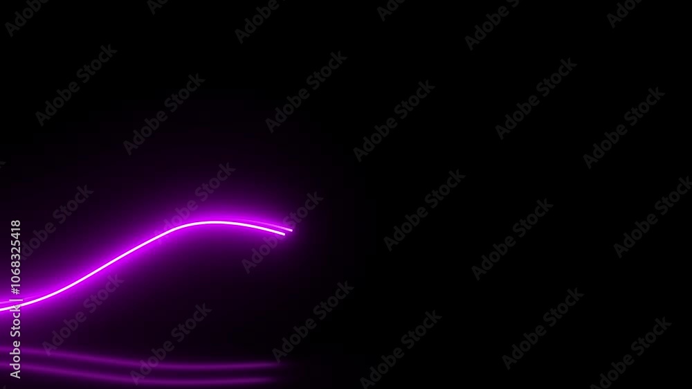 Abstract neon lights in fluid motion on dark background video 4k seamless loop animation bright and futuristic motion for creative projects and aesthetic atmosphere display. Abstract neon lights in fluid motion on dark background video 4k seamless loop animation bright and futuristic motion for creative projects and aesthetic atmosphere display.
