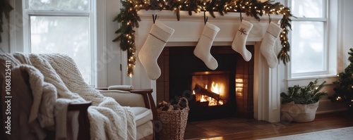 Cozy Winter Fireplace Decor...