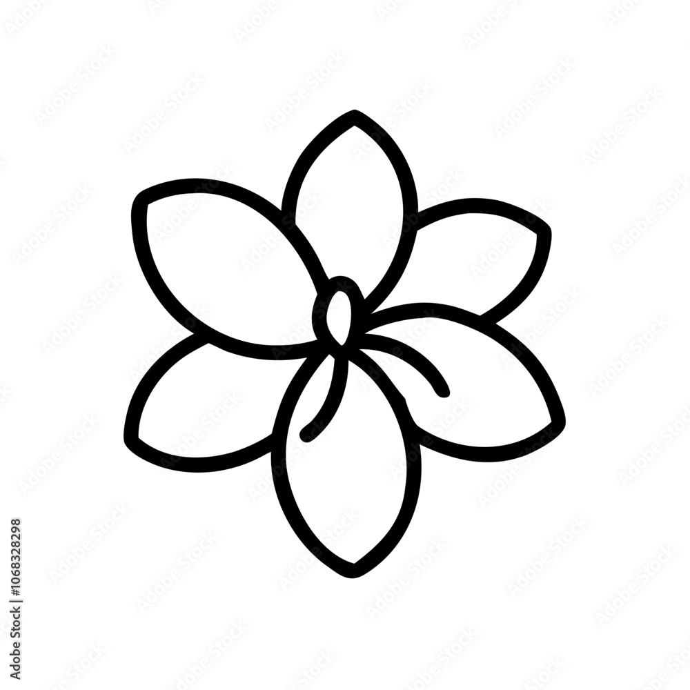 plumeria flower vector icon, vector flower illustration, flower icon - simple vector illustration of a plumeria flower, ideal for floral designs, botanical art, and nature-themed projects.. plumeria flower vector icon, vector flower illustration, flower icon - simple vector illustration of a plumeria flower, ideal for floral designs, botanical art, and nature-themed projects..