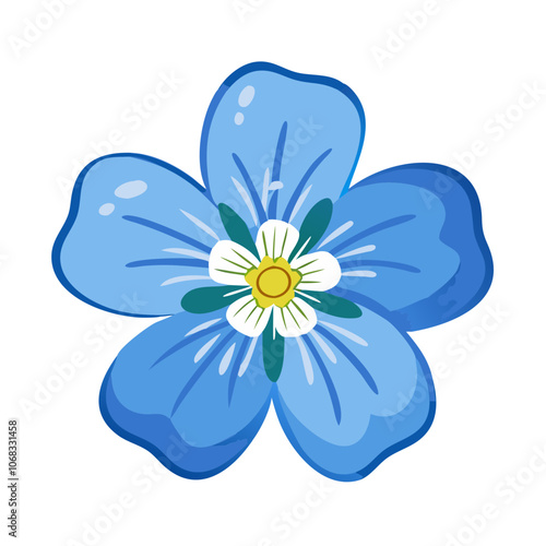  allium flower illustration, allium flower, flat illustration
