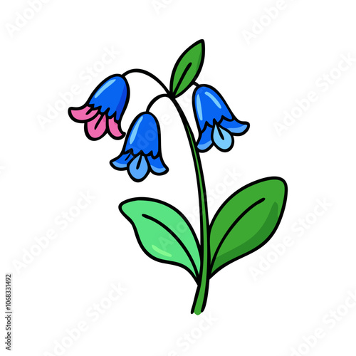 allium flower illustration, allium flower, flat illustration