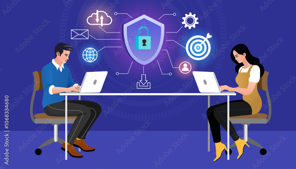 business person working with laptop business person working with laptop