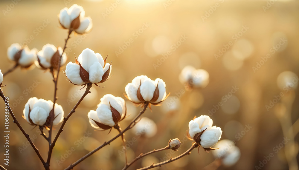 Elegant Simplicity: Cotton Flowers in Natural Decor Elegant Simplicity: Cotton Flowers in Natural Decor