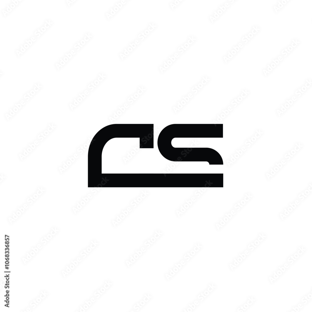 CS monogram logo design letter text name symbol monochrome logotype alphabet character simple logo CS monogram logo design letter text name symbol monochrome logotype alphabet character simple logo