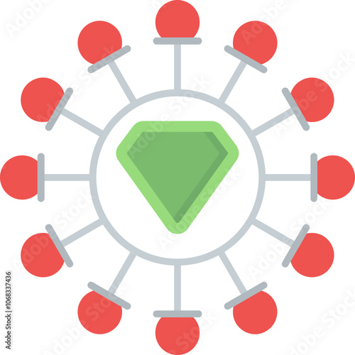 Insurance Network Icon
