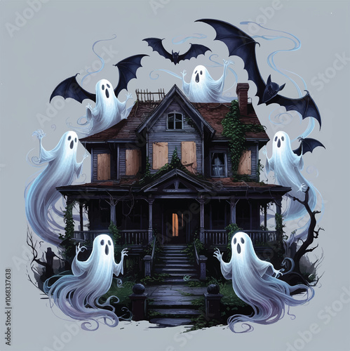 Halloween Haunted House photo