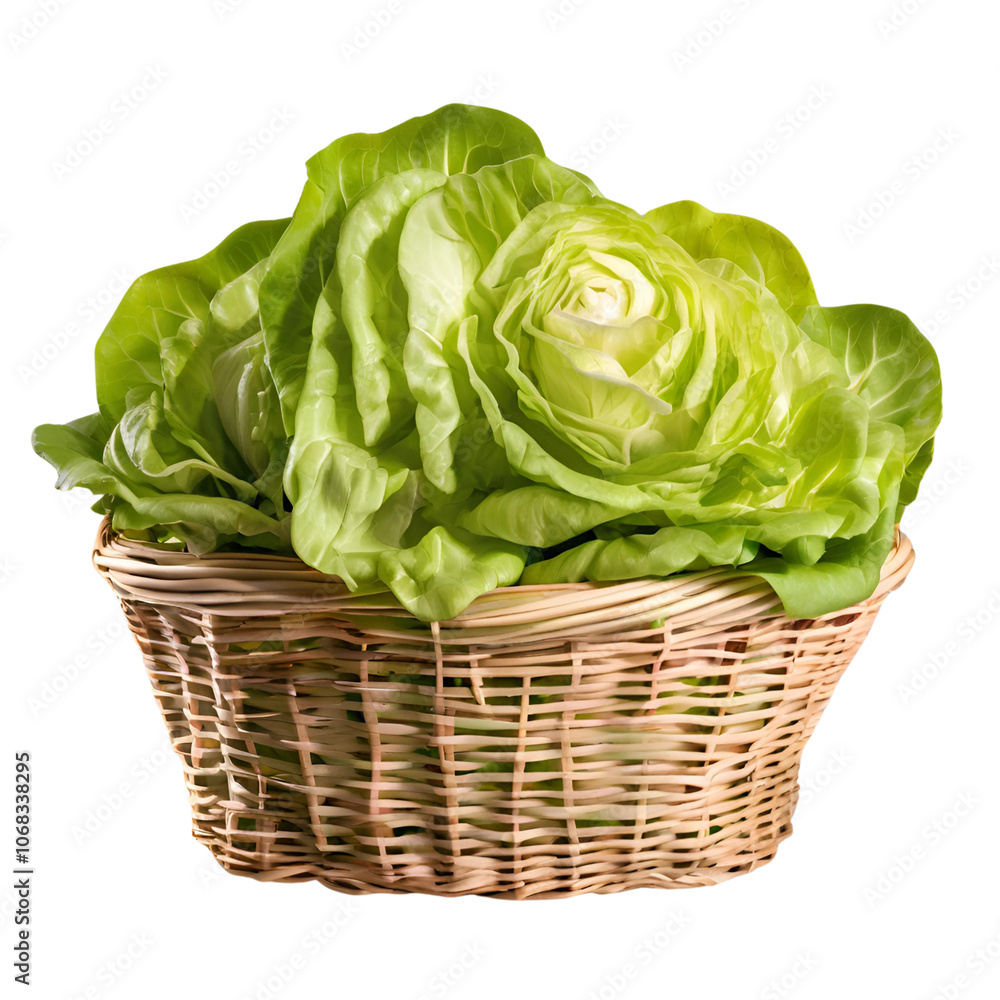 Fototapeta premium cabbage in a basket