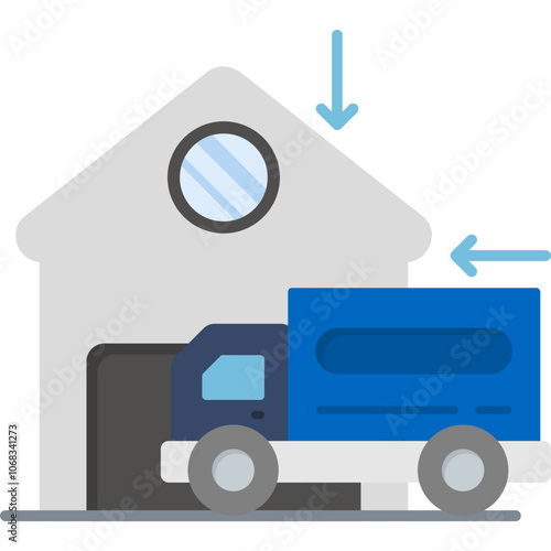 Outbound Logistics Icon