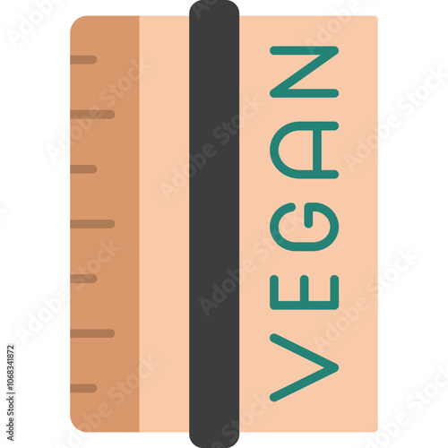 Vegan Recipe Book Icon