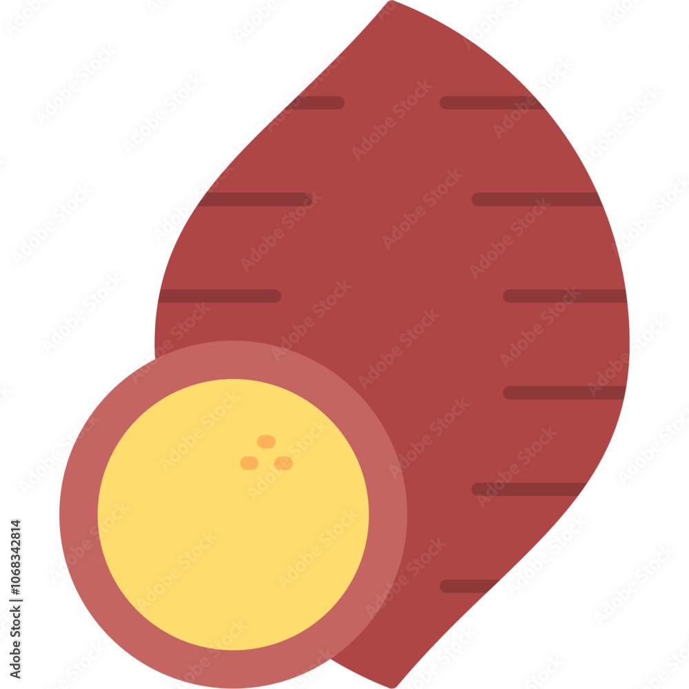 Sweet Potatoes Icon Sweet Potatoes Icon