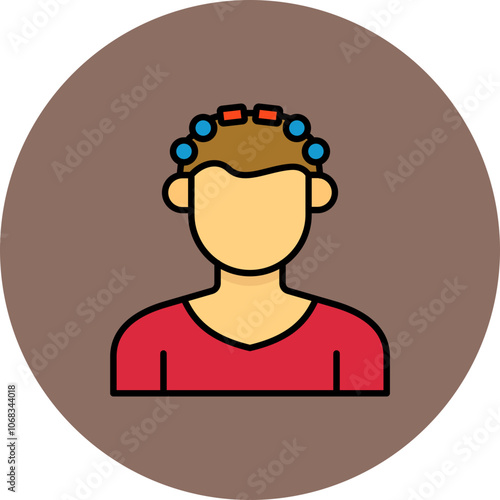 Hair curler Icon