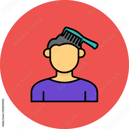 Combing Icon