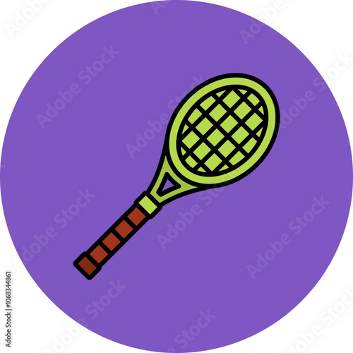 Tennis Racket Icon