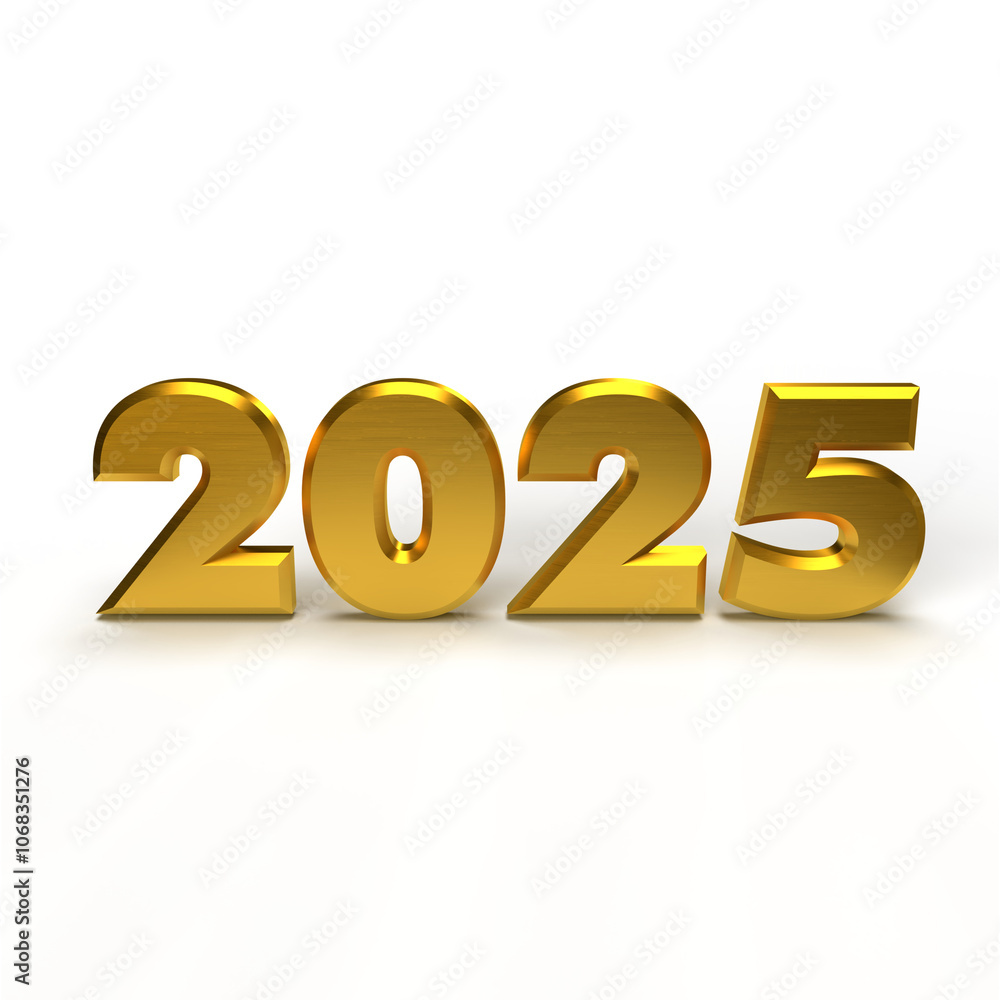 3d golden 2025 text happy new year 3d transparent metallic typography 3d golden 2025 text happy new year 3d transparent metallic typography