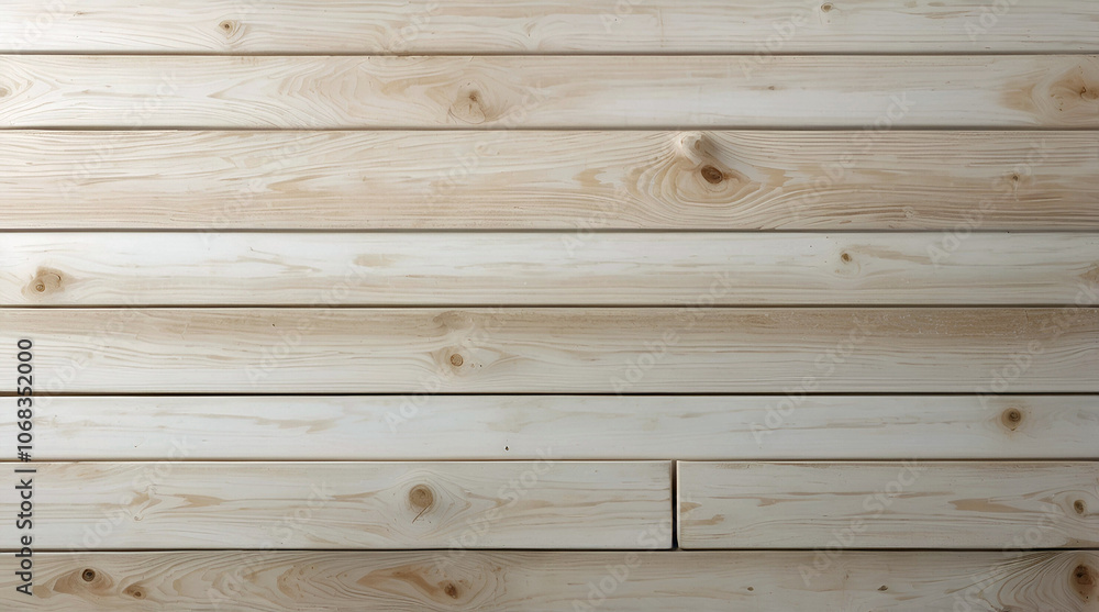 Lightly Whitewashed Wooden Wall Panels with Natural Wood Grain Texture and Knots in Horizontal Arrangement for Rustic Minimalist Interior Design Lightly Whitewashed Wooden Wall Panels with Natural Wood Grain Texture and Knots in Horizontal Arrangement for Rustic Minimalist Interior Design