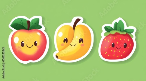 Cute Fruit Stickers