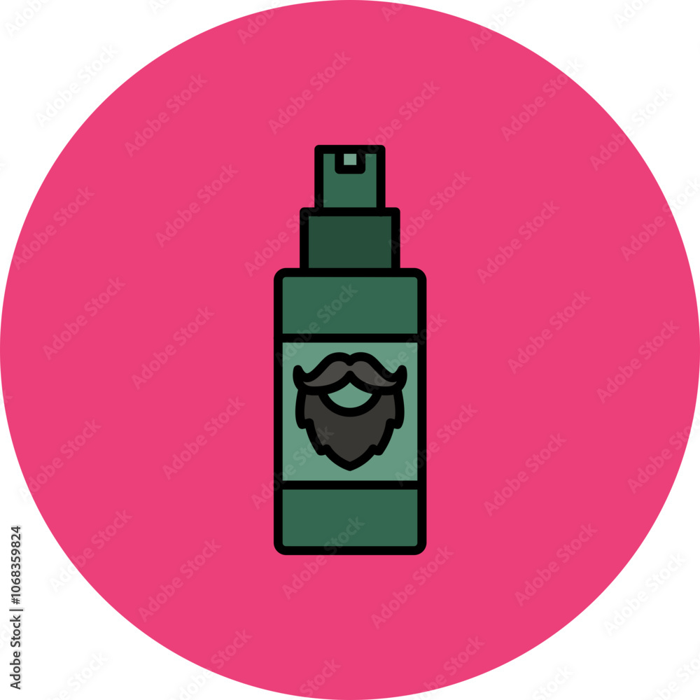 Beard oil Icon Beard oil Icon
