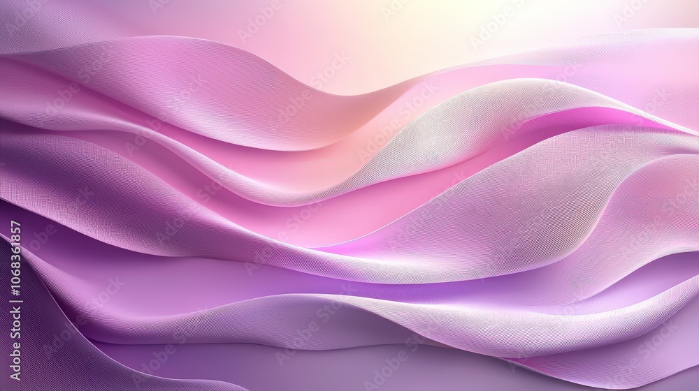 Obraz premium An artistic purple fabric background with layered textures and shadows, perfect for adding depth to creative projects, branding, or artistic expressions.