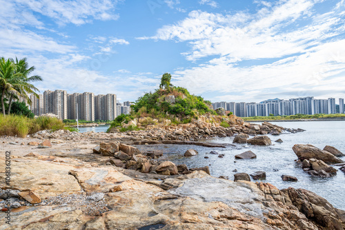 China Huizhou Shili Silver Beach Seaside Scenery