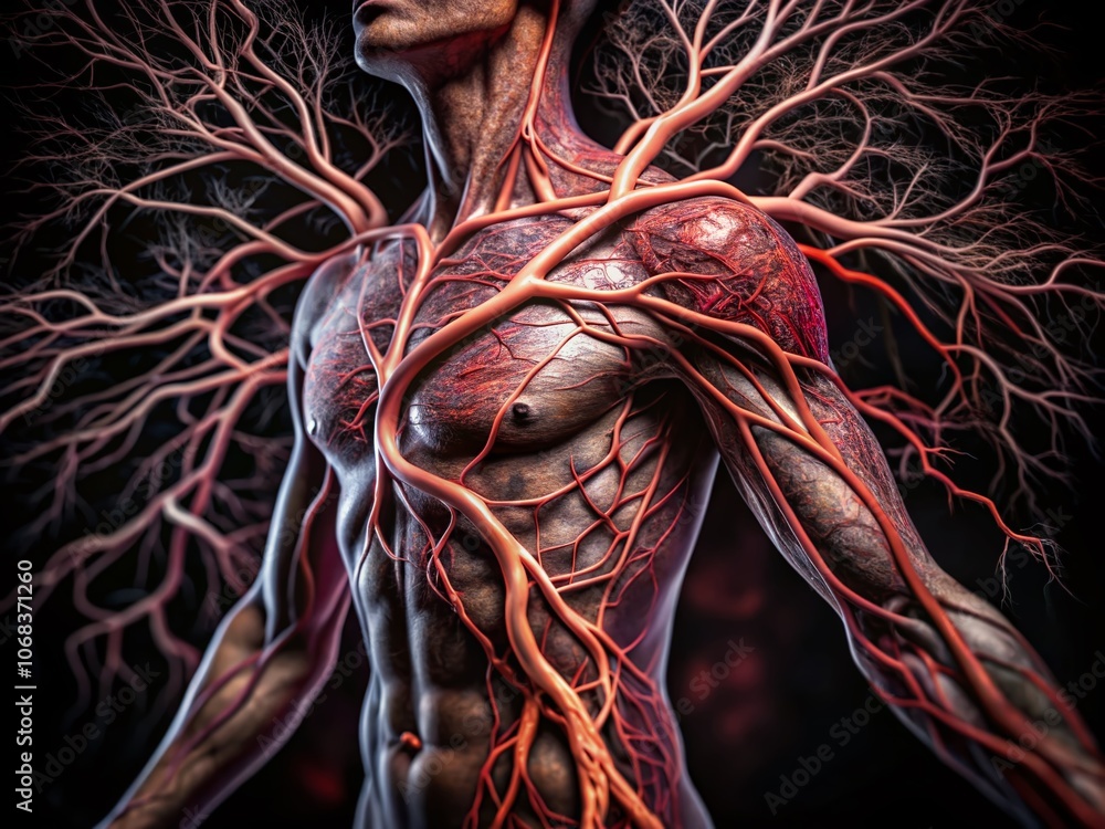 Exploring the Intricate Patterns of Vasculitis: A Long Exposure Artistic Representation of Blood Vessel Inflammation and Its Impact on Human Health Exploring the Intricate Patterns of Vasculitis: A Long Exposure Artistic Representation of Blood Vessel Inflammation and Its Impact on Human Health