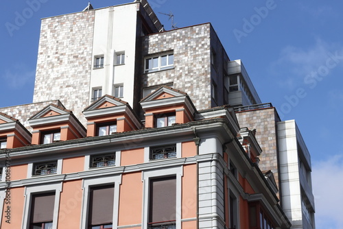 Architecture in the city of Oviedo, Spain