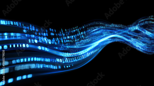 Abstract representation of data stream concept