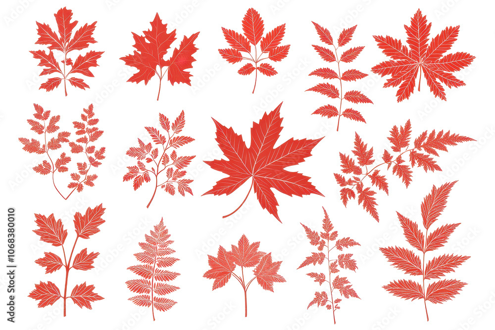 Explore a vibrant collection of maple leaf icons in various styles Explore a vibrant collection of maple leaf icons in various styles