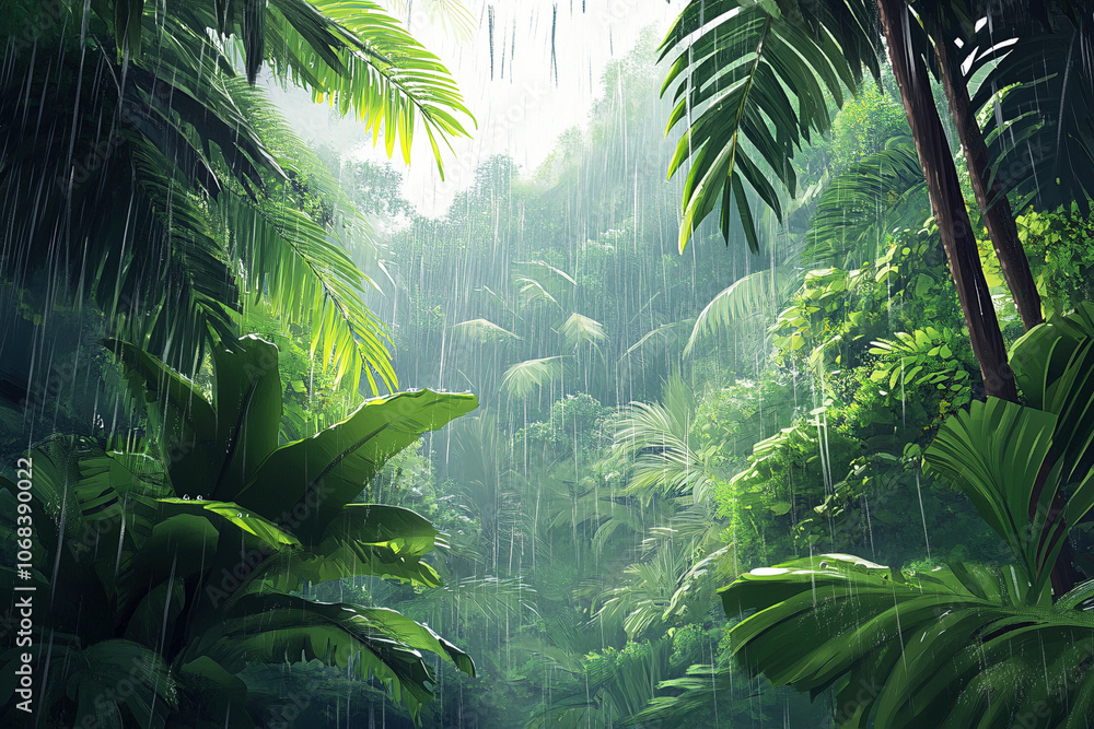 tropical jungle tropical jungle