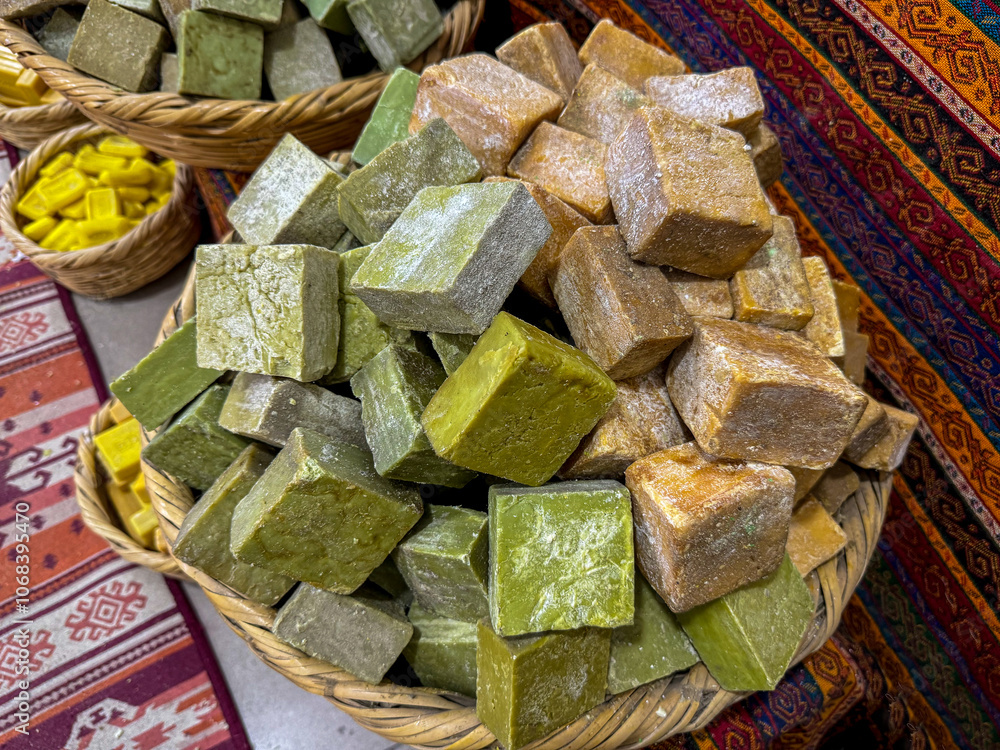 Siirt - Bıttım soap is obtained from special wild pistachio and terebinth oil.