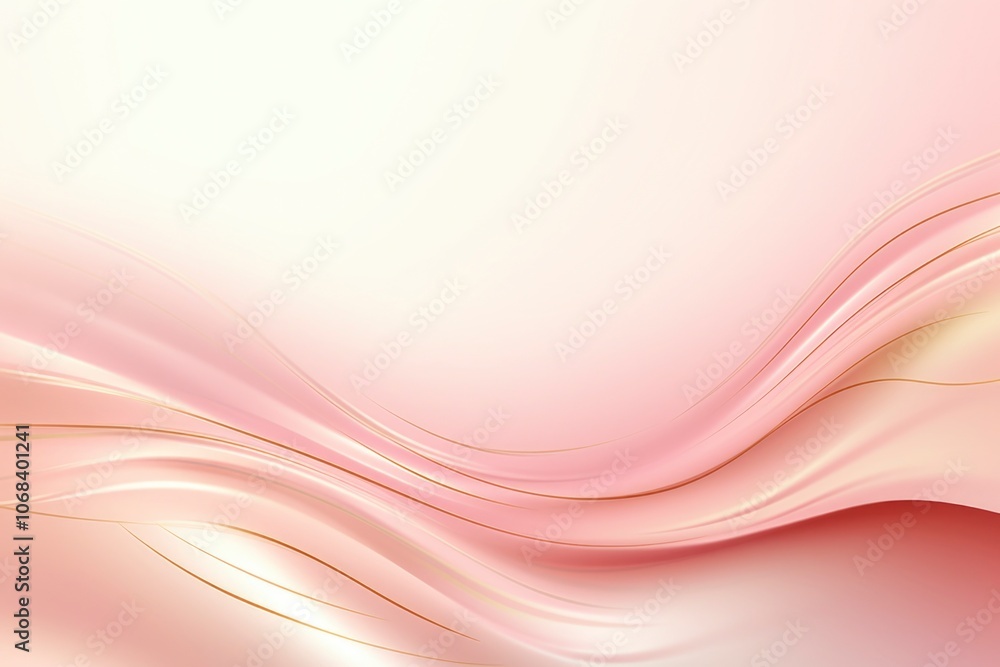 Abstract gold and light pink wave background Abstract gold and light pink wave background
