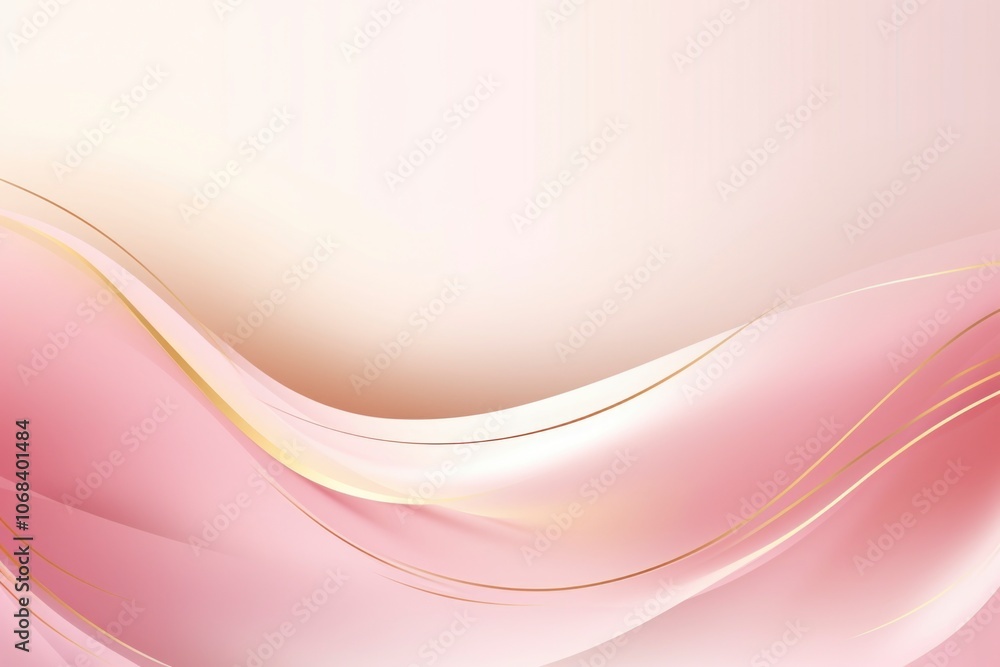 Abstract gold and light pink wave background Abstract gold and light pink wave background