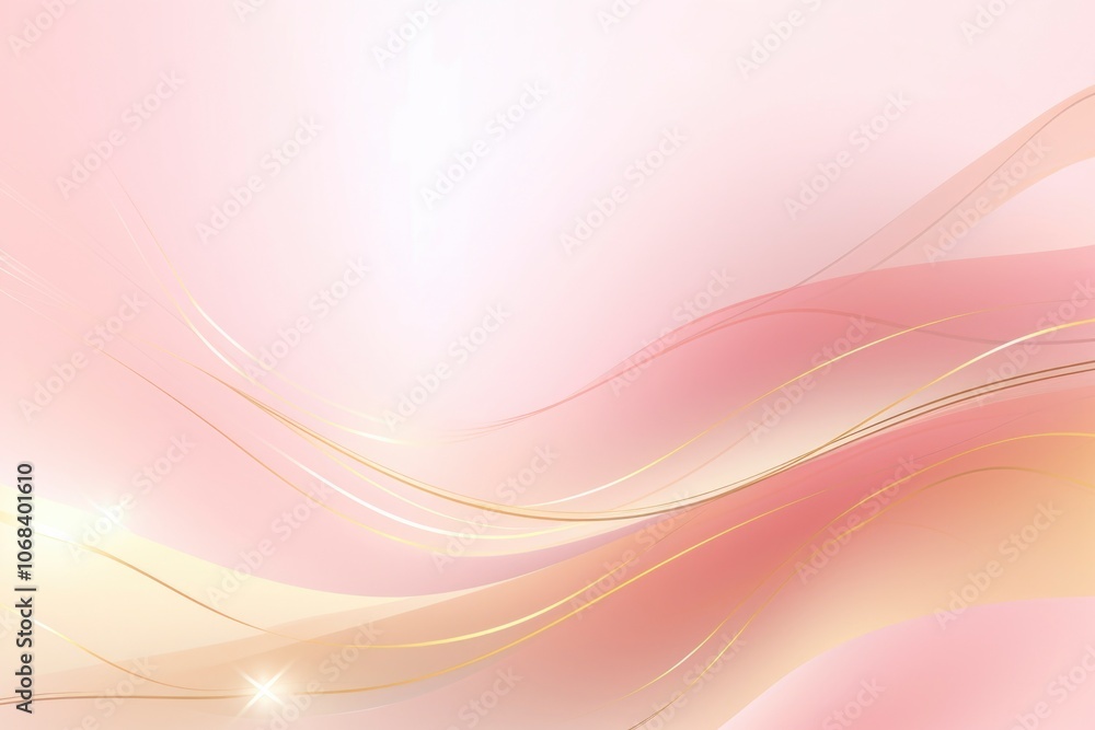 Abstract gold and light pink wave background Abstract gold and light pink wave background