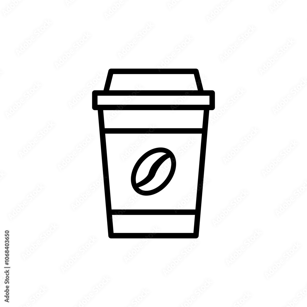 Coffee to go icon vector. Coffee illustration sign. Cappuccino symbol. Latte logo. Coffee to go icon vector. Coffee illustration sign. Cappuccino symbol. Latte logo.