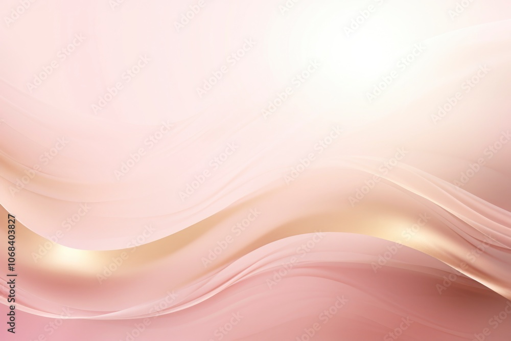 Abstract gold and light pink wave background Abstract gold and light pink wave background