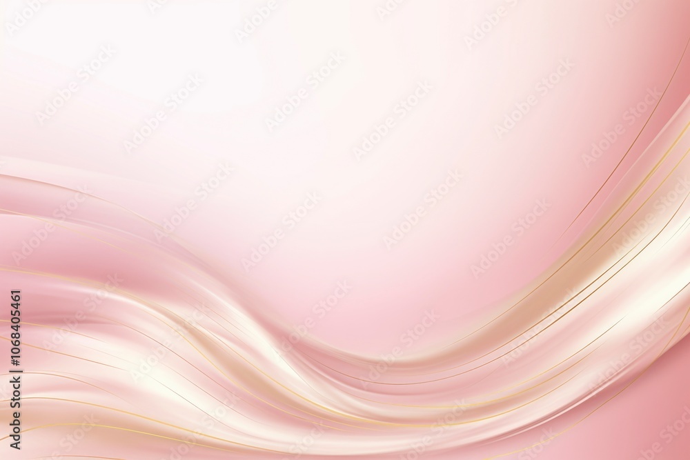 Abstract gold and light pink wave background Abstract gold and light pink wave background
