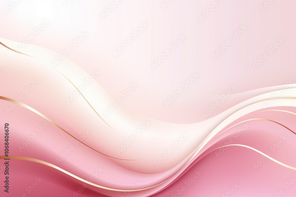 Abstract gold and light pink wave background Abstract gold and light pink wave background