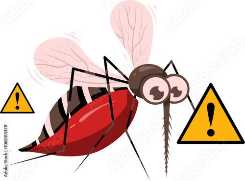 Mosquito illustration 