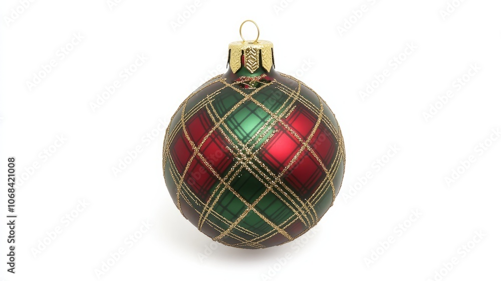 christmas ball with pattern christmas ball with pattern