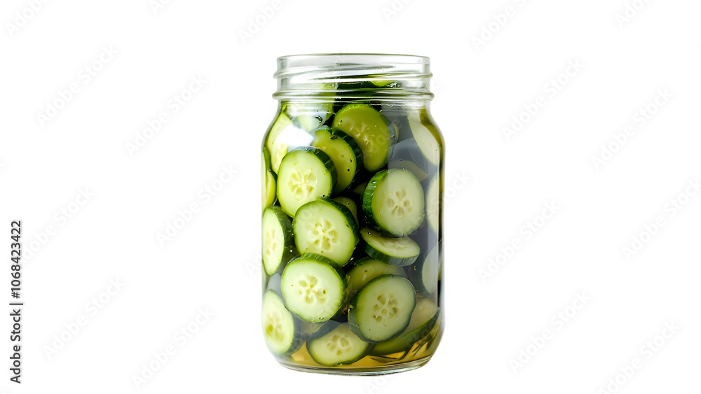 jar of cucumbers jar of cucumbers
